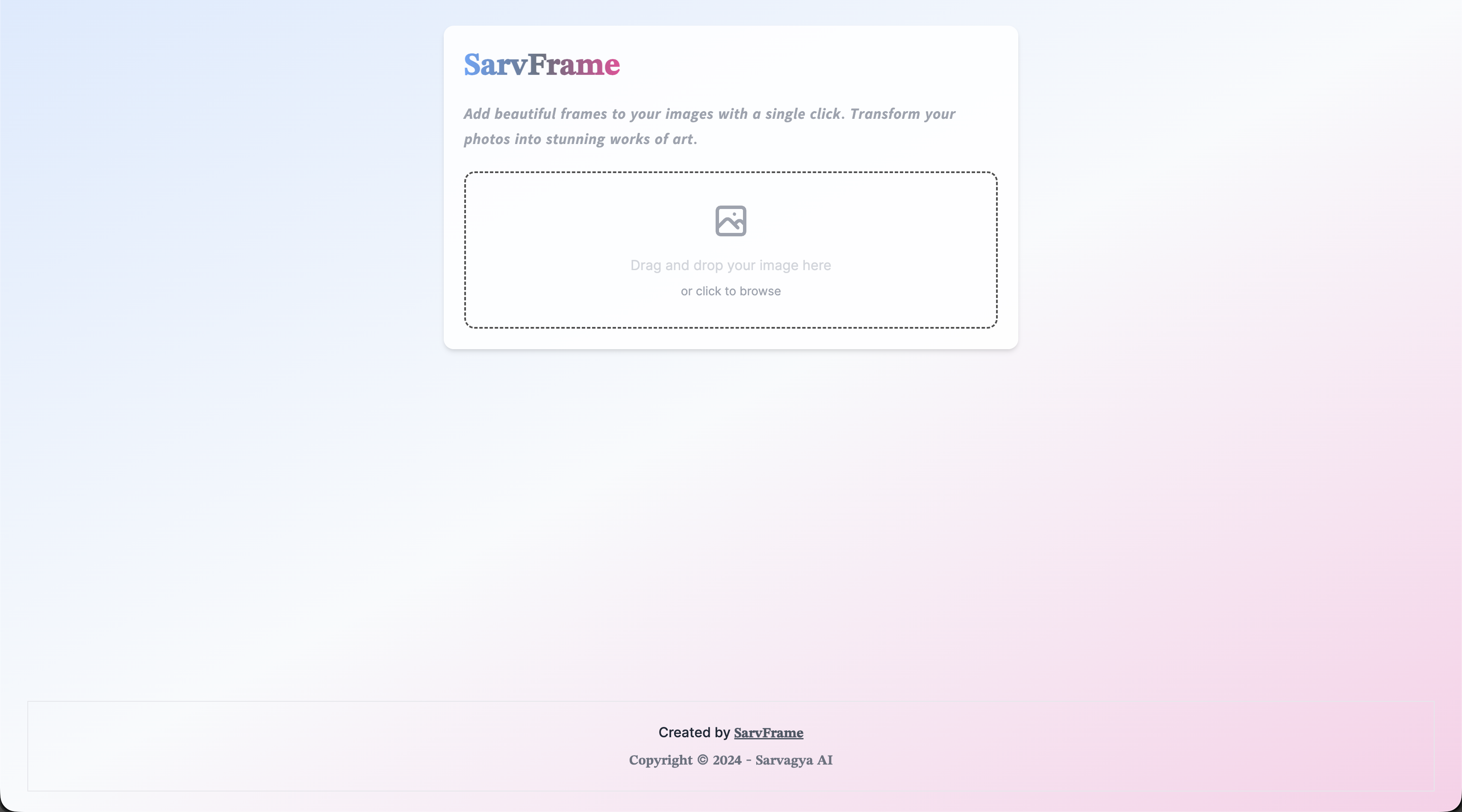SarvFrame